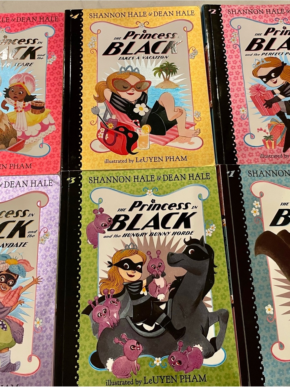The Princess in Black Kids Book - set of 6